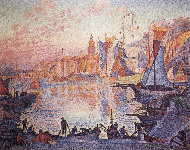 Paul Signac The Port of Saint-Tropez